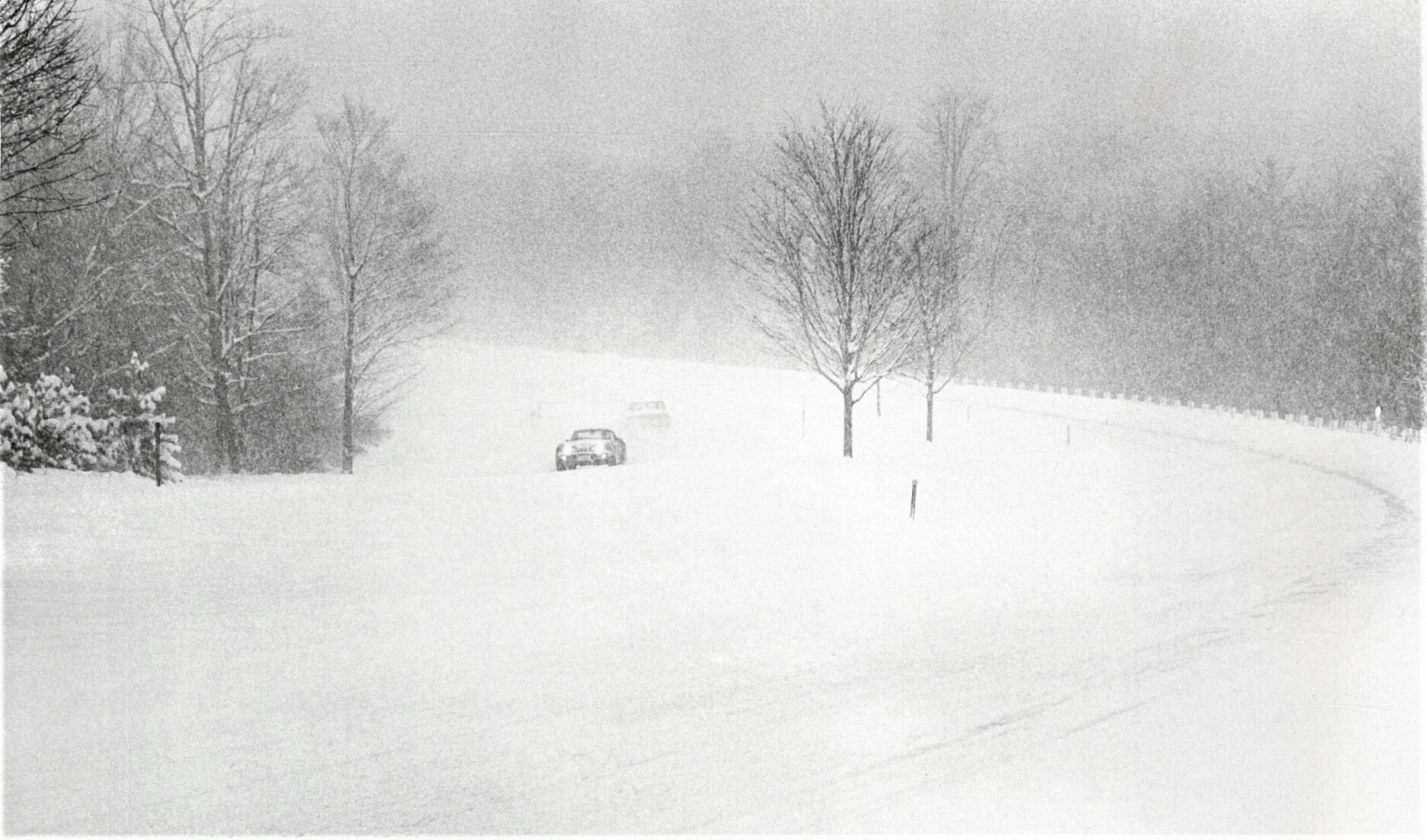 Snowy commute